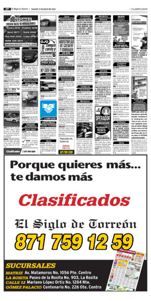 Clasificados página 2