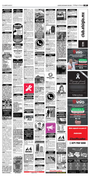 Clasificados página 2