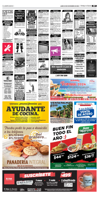Clasificados página 2