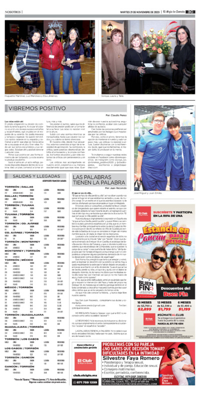 Nosotros / Sociales página 3