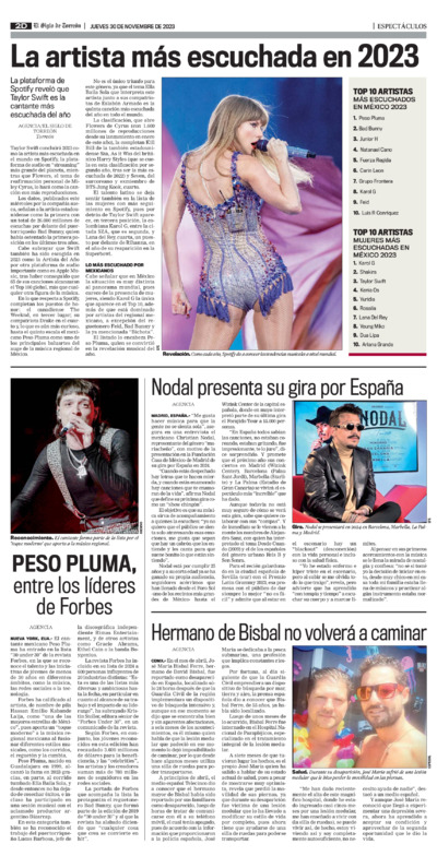 Espectáculos página 2