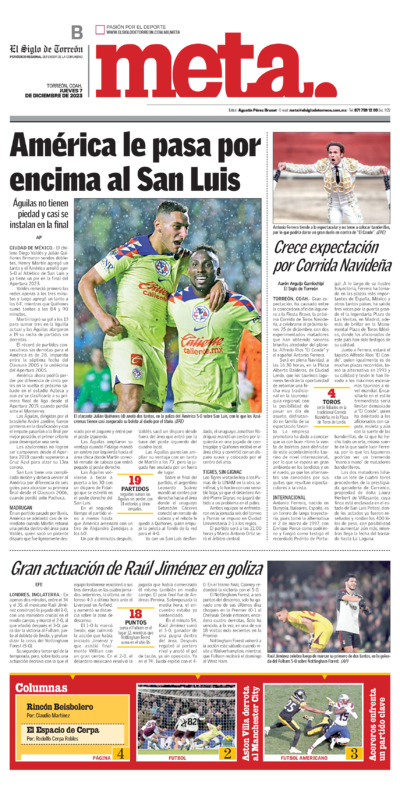 Deportes / Meta página 1