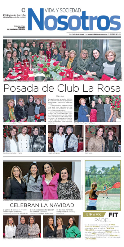 Nosotros / Sociales página 1