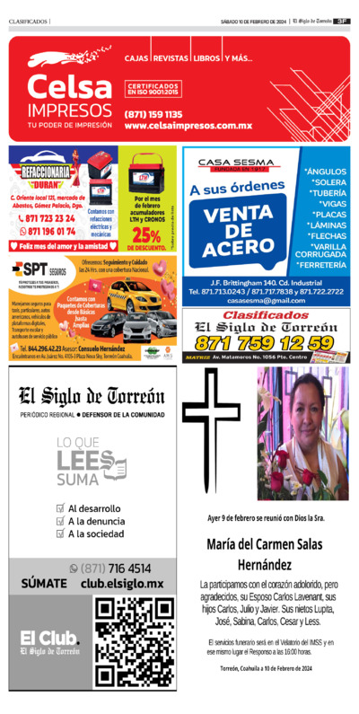 Clasificados página 3