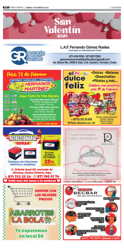 Nosotros / Sociales página 6