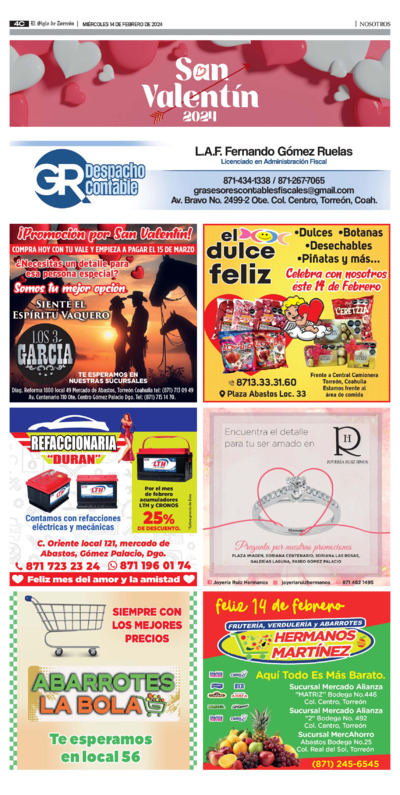Nosotros / Sociales página 4