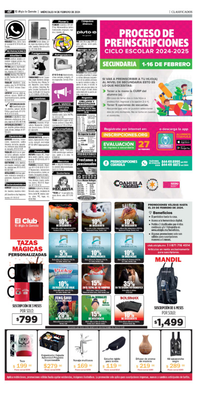 Clasificados página 2