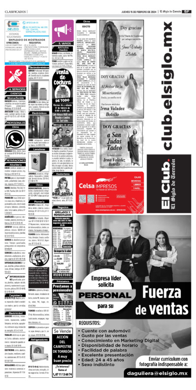 Clasificados página 2