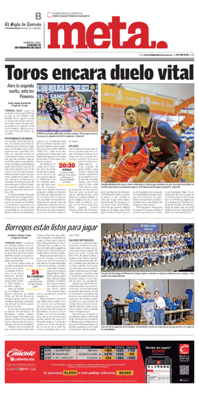 Deportes / Meta página 1