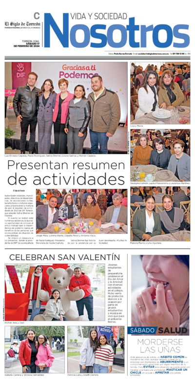 Nosotros / Sociales página 1