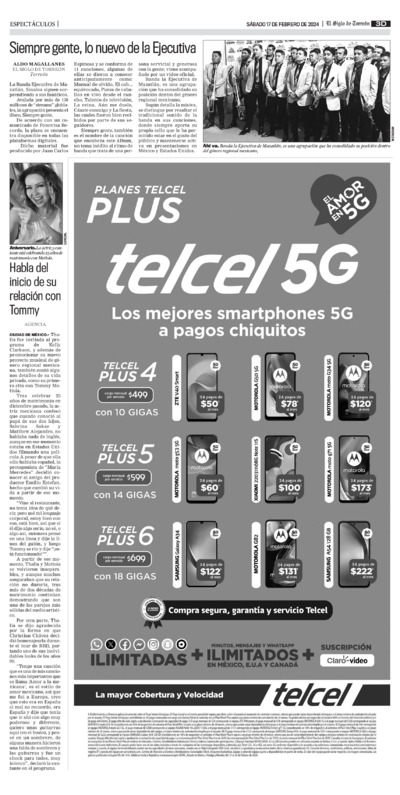Espectáculos página 3