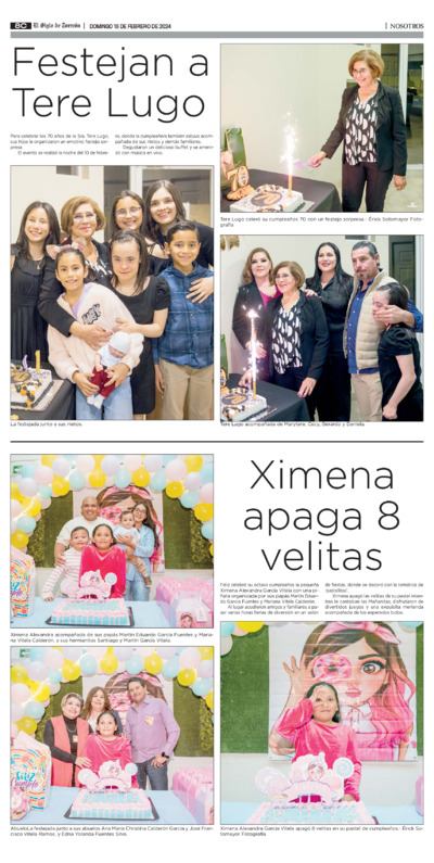 Nosotros / Sociales página 8