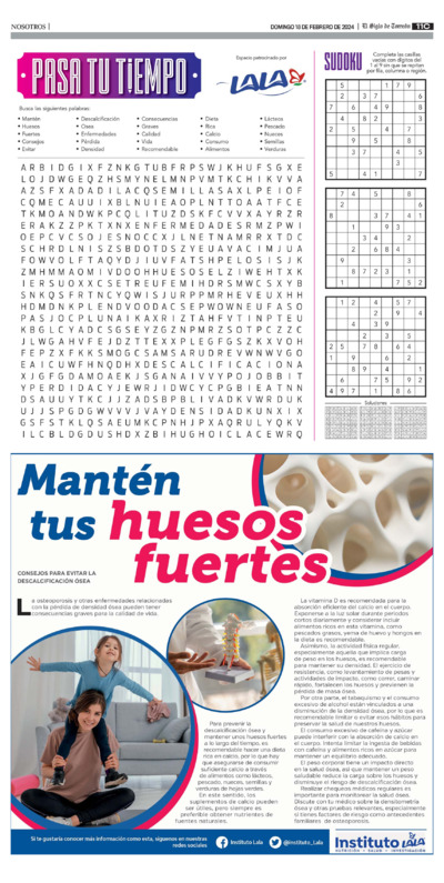 Nosotros / Sociales página 11