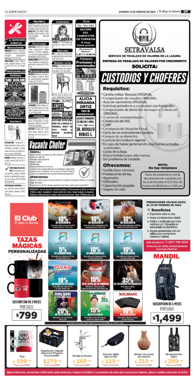 Clasificados página 3