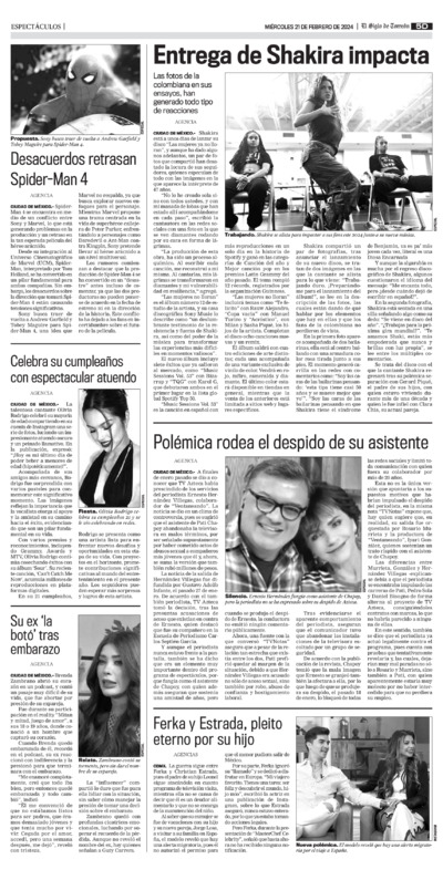 Espectáculos página 5