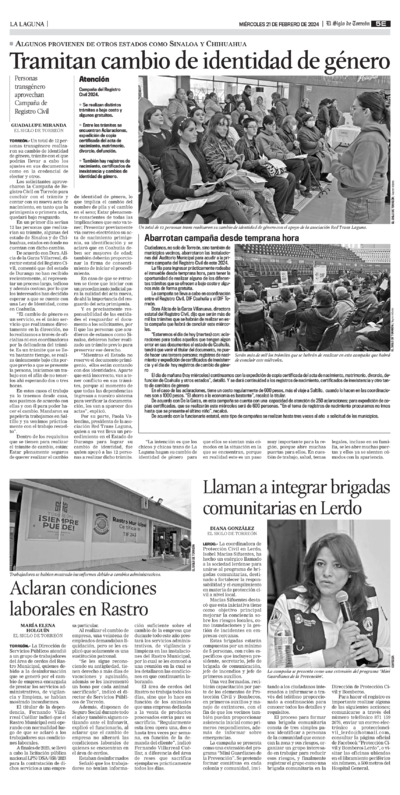 La Laguna página 5