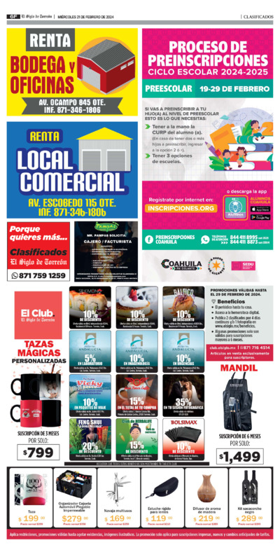 Clasificados página 3