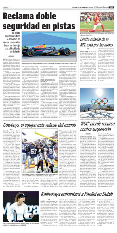 Deportes / Meta página 3
