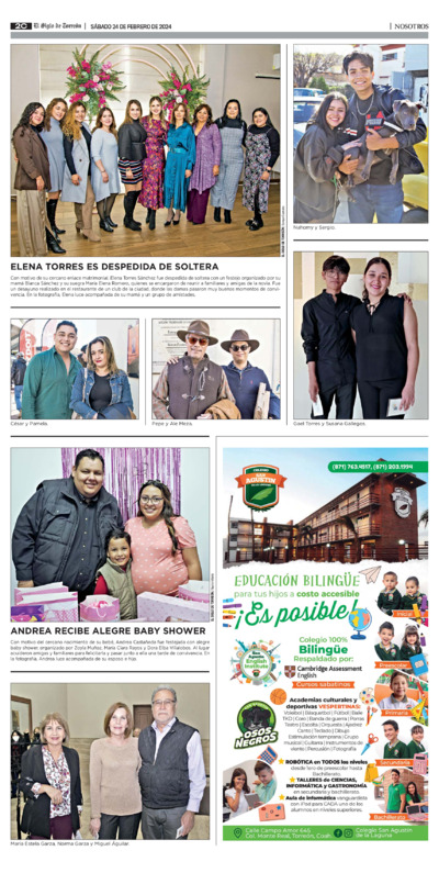 Nosotros / Sociales página 2