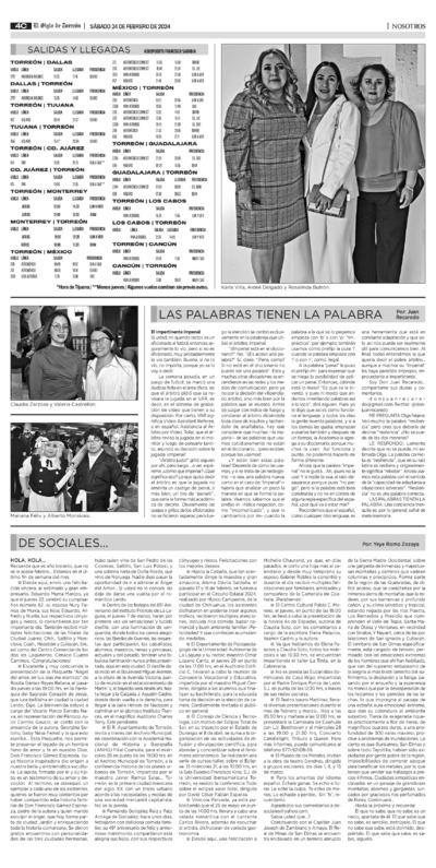 Nosotros / Sociales página 4