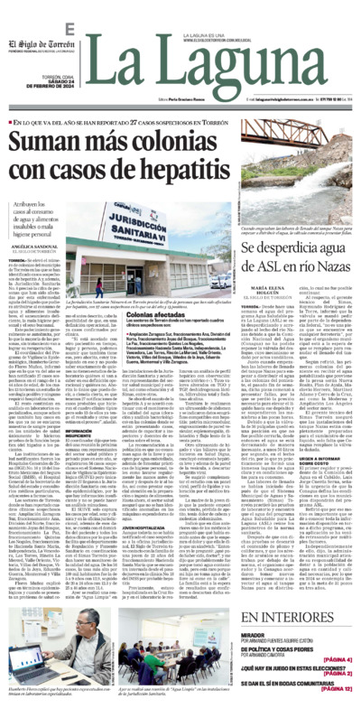 La Laguna página 1