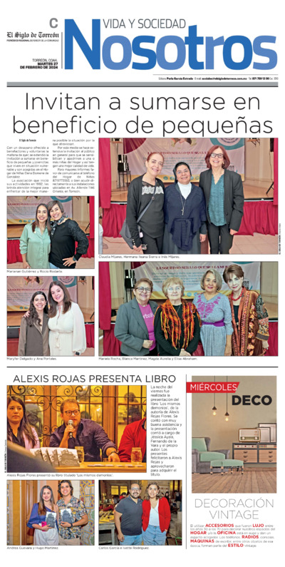 Nosotros / Sociales página 1