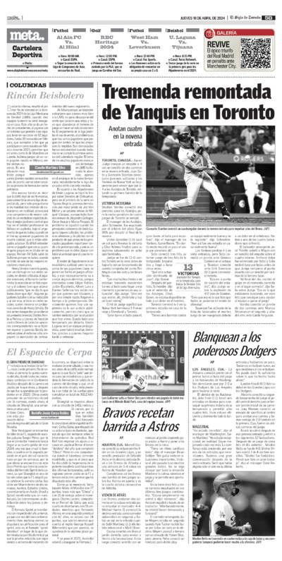 Deportes / Meta página 5