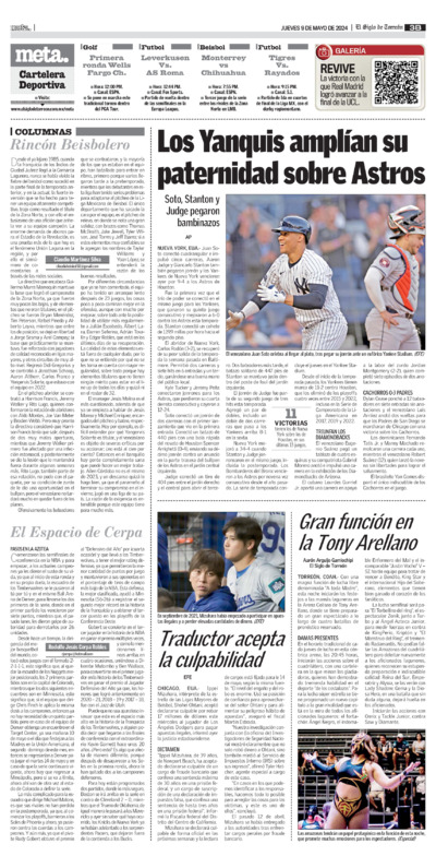 Deportes / Meta página 3