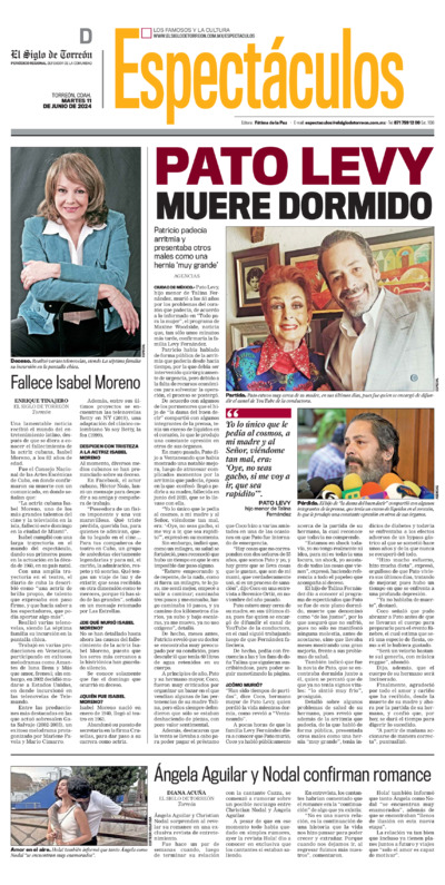 Espectáculos página 1