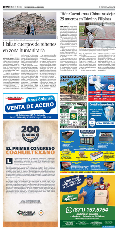 Nacional / Internacional página 12