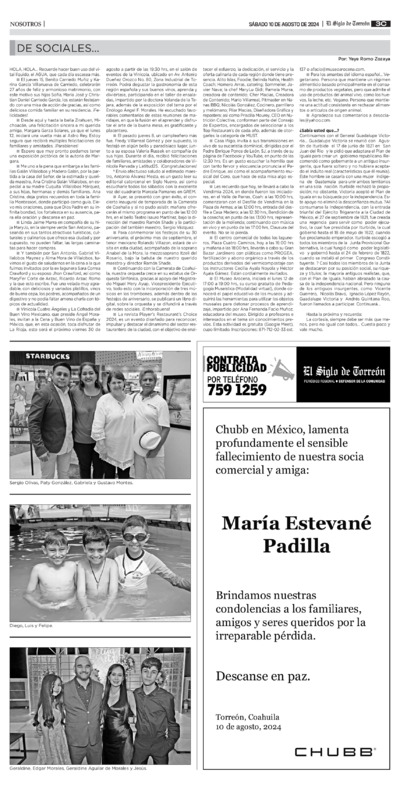 Nosotros / Sociales página 3