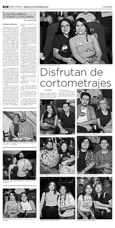 Nosotros / Sociales página 4