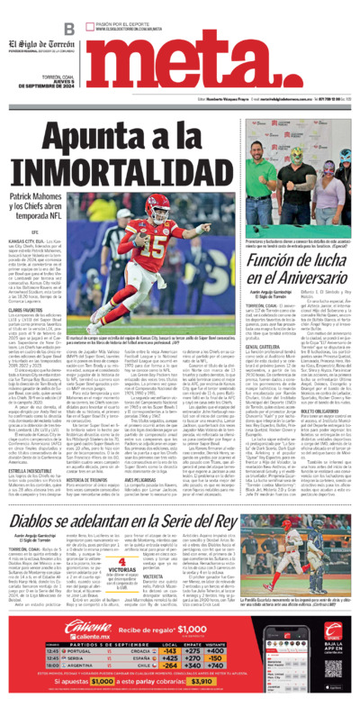 Deportes / Meta página 1