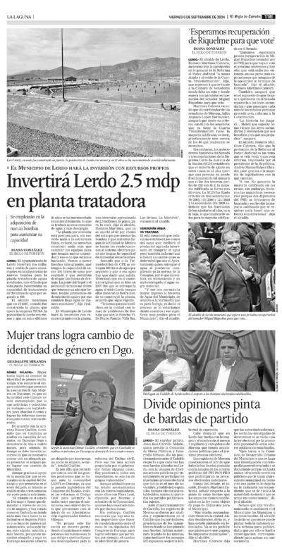 La Laguna página 11