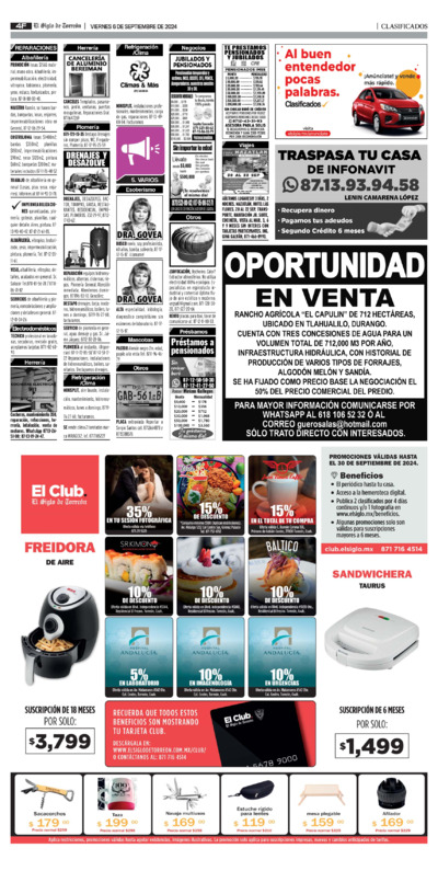 Clasificados página 2
