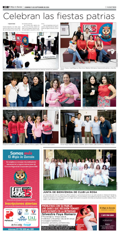 Nosotros / Sociales página 2