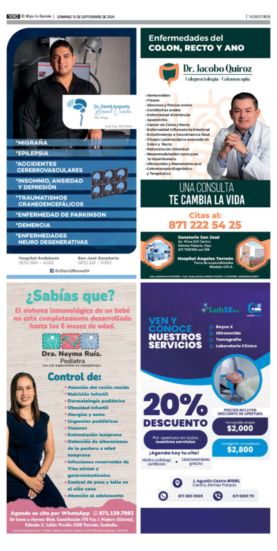 Nosotros / Sociales página 10