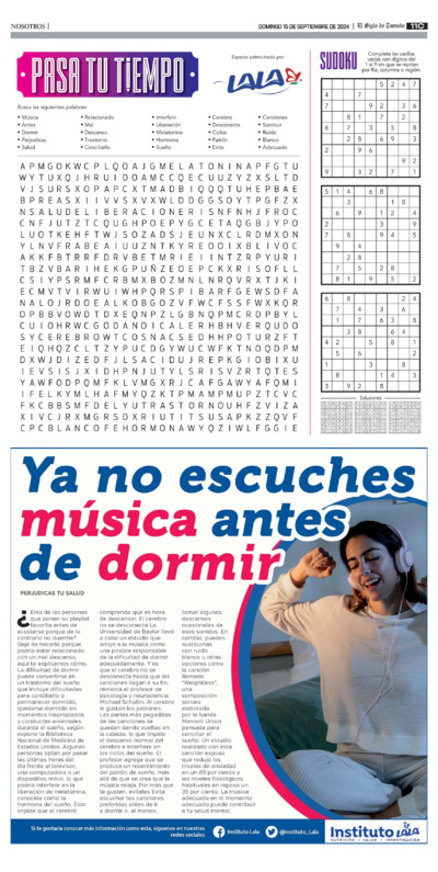 Nosotros / Sociales página 11
