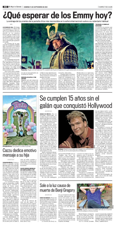 Espectáculos página 6
