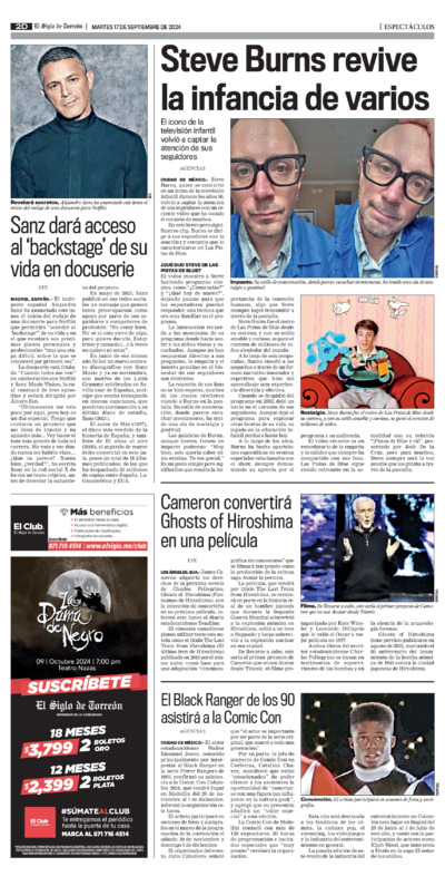 Espectáculos página 2