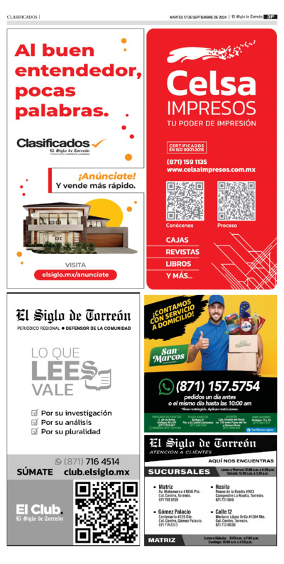 Clasificados página 3