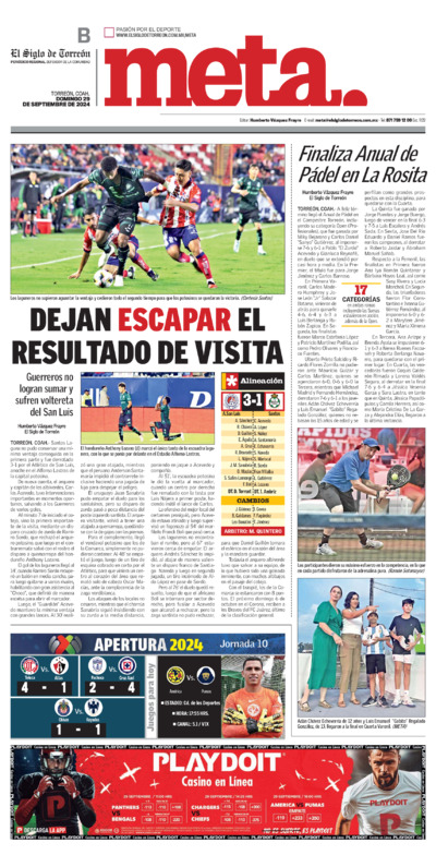 Deportes / Meta página 1