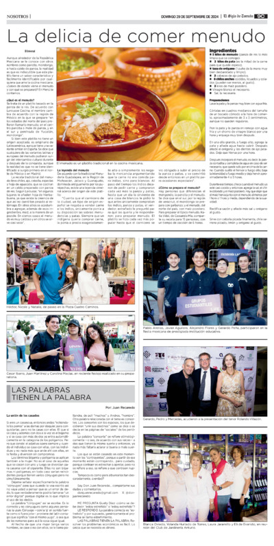 Nosotros / Sociales página 9
