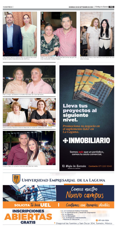 Nosotros / Sociales página 11