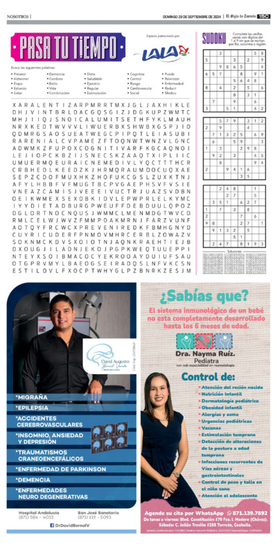 Nosotros / Sociales página 15