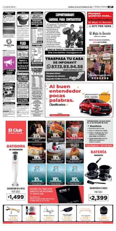 Clasificados página 3