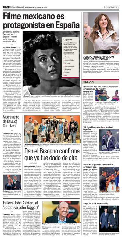 Espectáculos página 2