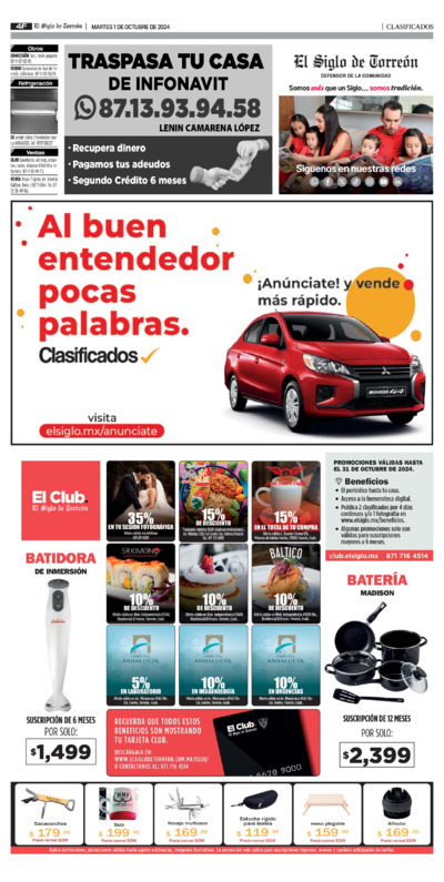 Clasificados página 2