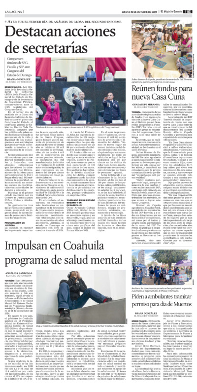 La Laguna página 11