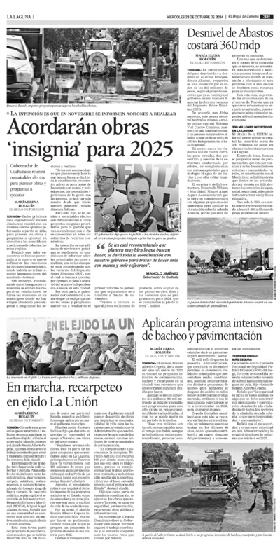 La Laguna página 3